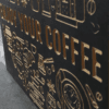 Cuadro decorativo: Temática cafetería