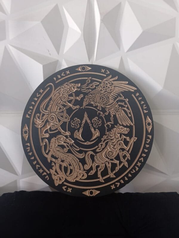 Cuadro decorativo: Temática Assassins creed Valhalla